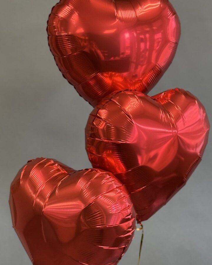 3 шара СЕРДЦЕ